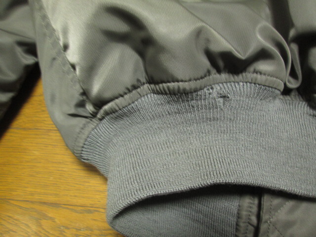 レア クシタニ KUSHITANI ブルーギア BLUEGEAR ライダースジャケット ライディング ミリタリー フライト ジャケット 中綿 ナイロン M_画像10