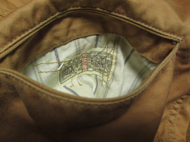 SUGAR CANE シュガーケーン SUGARCANE ワークベスト SC12442 42 XL キャメル カタログ ベスト 442 lot442_画像6