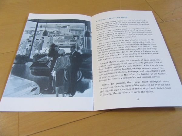 シボレー(GM)▼△62年 a LOOK at GM 古小冊子_画像3