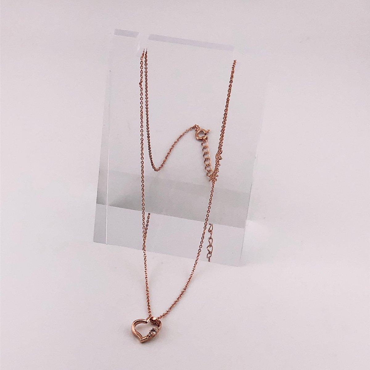 19980/Sears(sia-z) натуральный бриллиант Heart колье плюшевый мишка мягкая игрушка комплект 1491-tdt-01-w11 голубой топаз женский [0924]