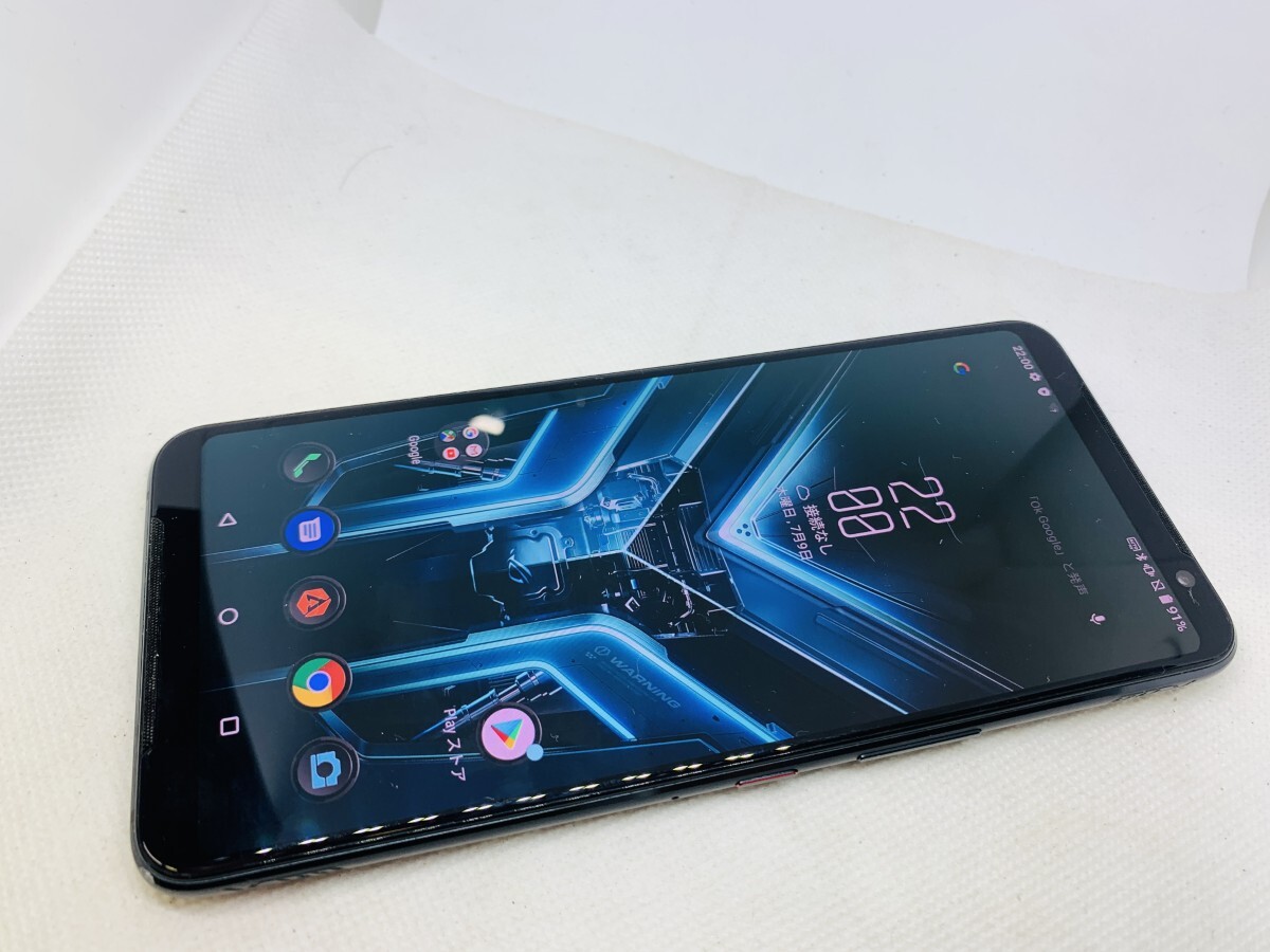 ★送料無料★良品★SIMフリー★ROG Phone3★ブラック★0015280003005★SYS★11/04_画像1