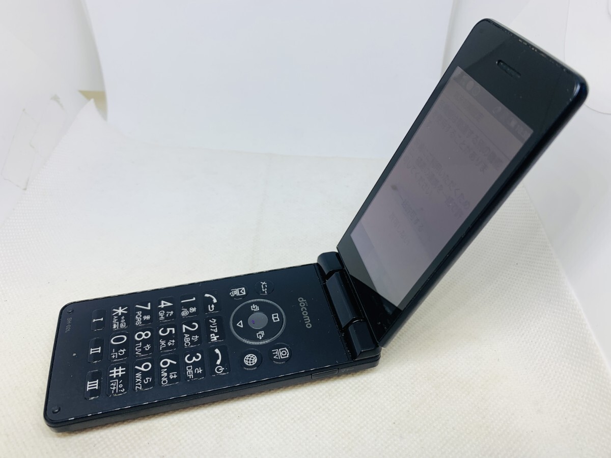 ★送料無料★docomo★SH-02L★ブラック★0047280001081★SYS★11/07_画像5