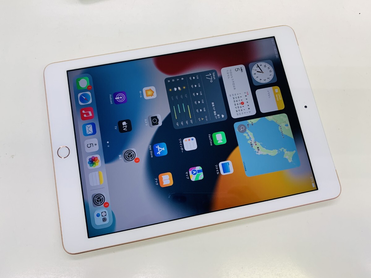★送料無料★au★A1954 iPad (第 6 世代) Wi-Fi + Cellular 32GB★ゴールド★0047280000523★SYS★11/07_画像1