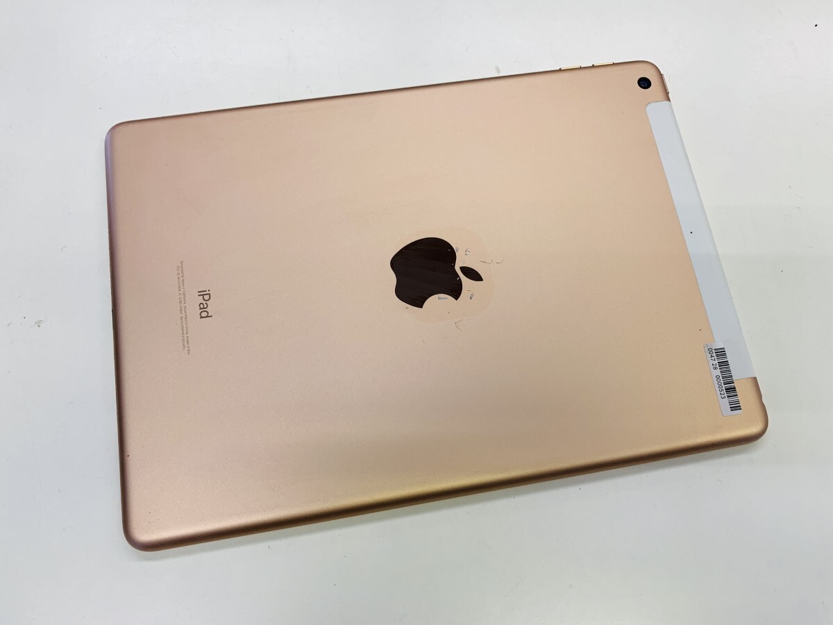 ★送料無料★au★A1954 iPad (第 6 世代) Wi-Fi + Cellular 32GB★ゴールド★0047280000523★SYS★11/07_画像2