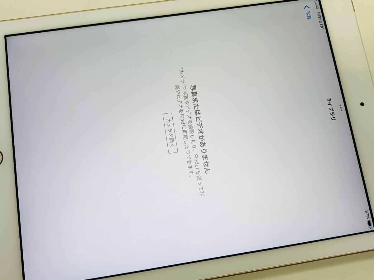 ★送料無料★au★A1954 iPad (第 6 世代) Wi-Fi + Cellular 32GB★ゴールド★0047280000523★SYS★11/07_画像3