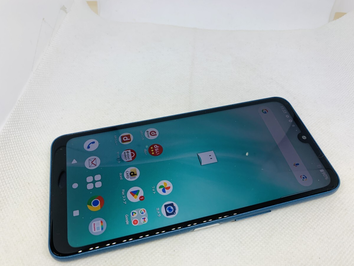 ★送料無料★良品★docomo★F-52E★ブルー★0007280001373★SYS★11/07_画像1