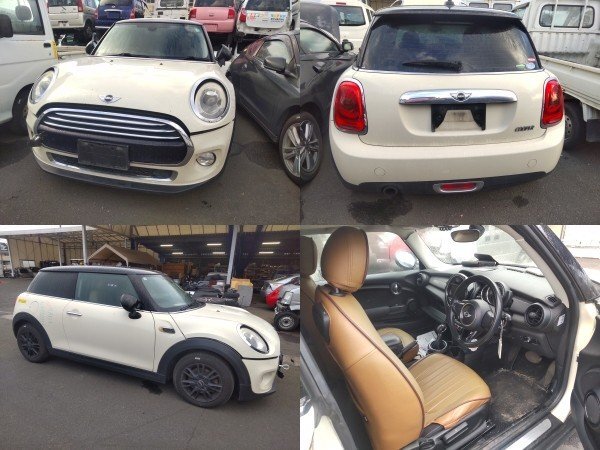 @672o BMW ミニ DBA-XM15 左右 ヘッドランプ ヘッドライト 前期 F56 (90065648) (90065647) HID ジャンク L2_画像8