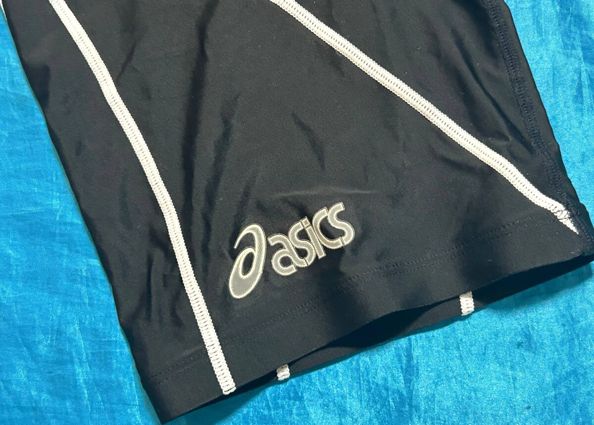 40★*アシックス*asics*スポーツ競泳パンツ*スパッツタイプ*メンズOサイズ*ピタピタ*★_画像2