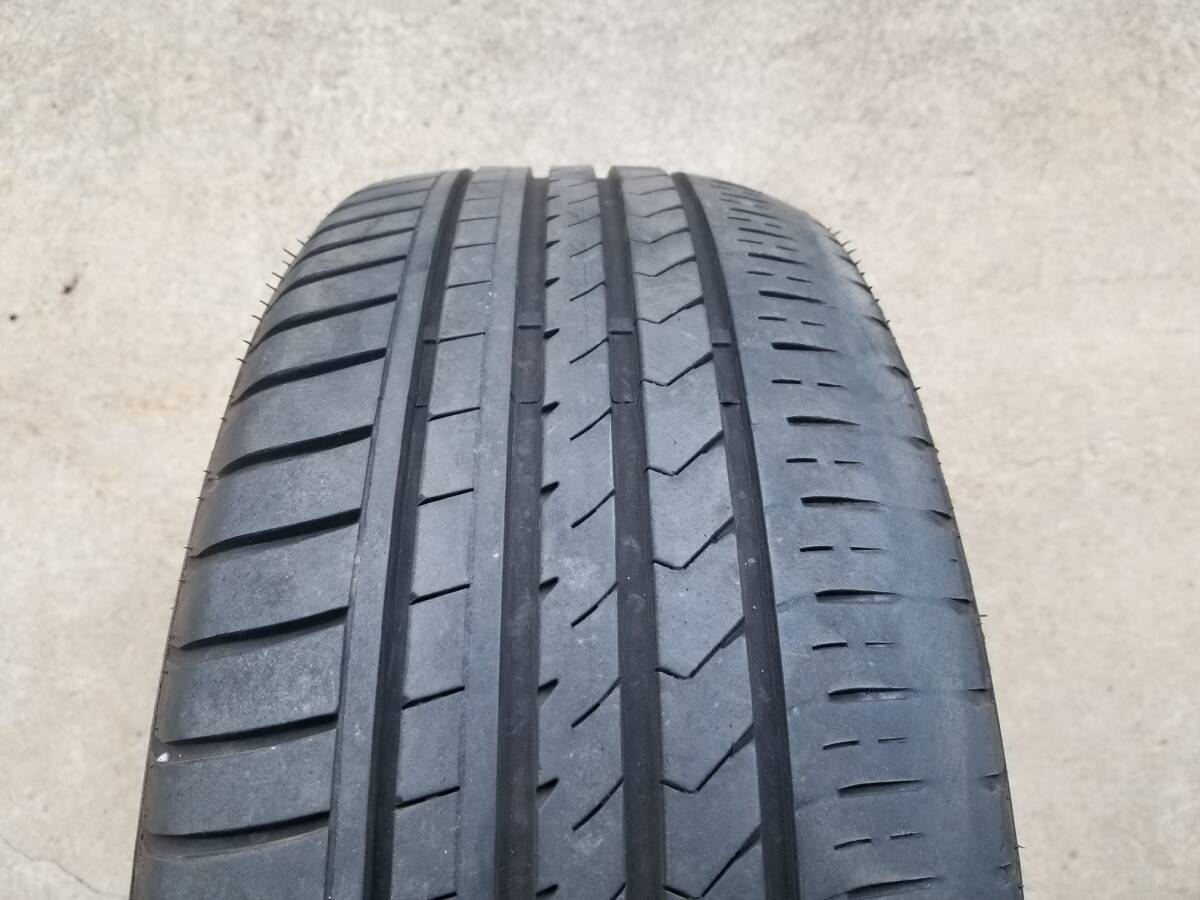 送料込！バリ山ですが：中古 WINRUN ウィンラン R330 225/45R18 中古 4本セット 片べりあり（2本）_画像3