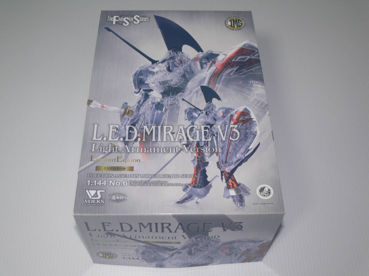 IMS 「1/144 L.E.D.ミラージュ V3 軽装仕様（限定版）」　ボークス　レッドミラージュ　FSS_画像1