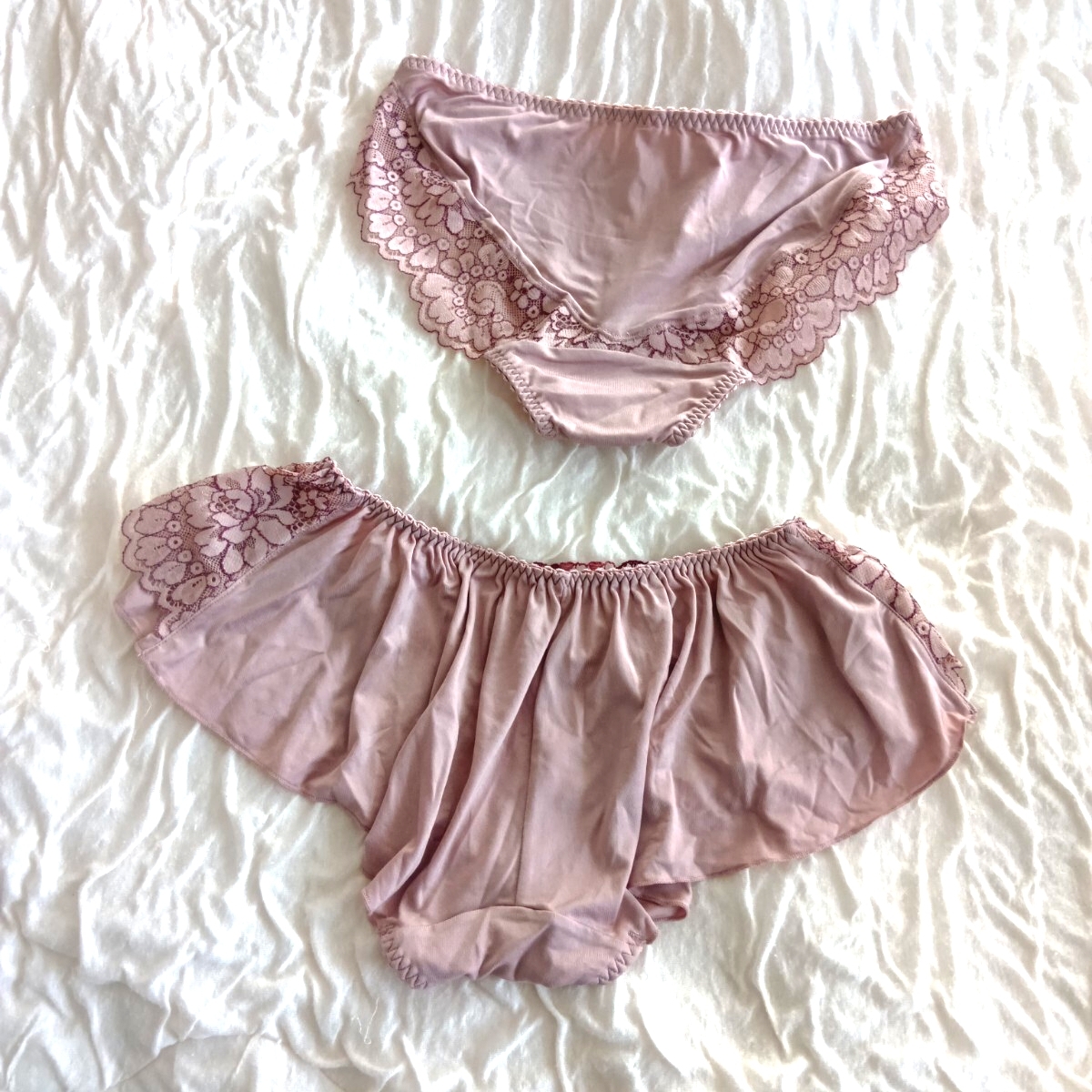 Мサイズ Triumph ショーツ 2枚セット ピンク アモスタイル 定価4290円_画像2