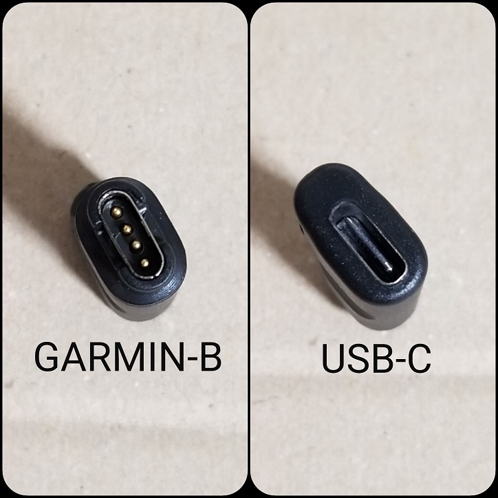 USB C2B-S GARMIN タイプB 変換 変換アダプタ 変換コネクタ ガーミン forerunner foreathlete approach instinct fenix vivoactive venu_画像5