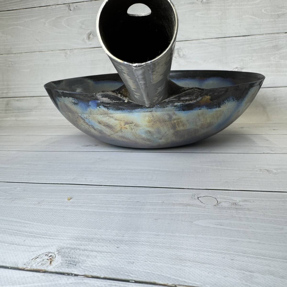 [a23 запад ]* titanium вок с одной стороны вок 30cm