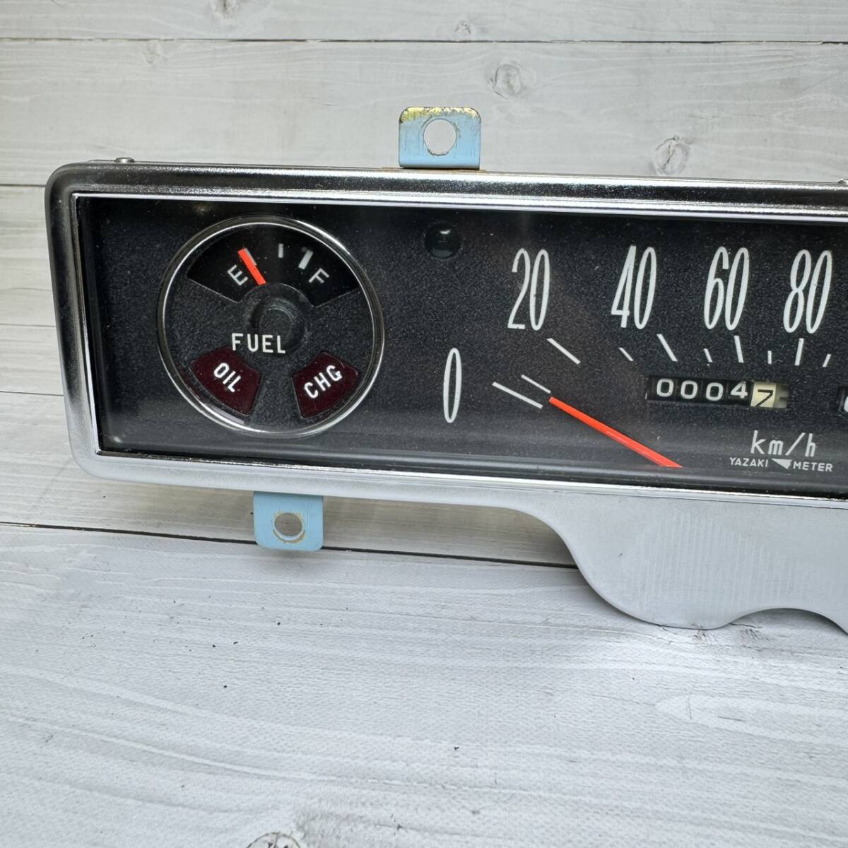 【a49梶5％】★トヨタ TOYOTA コロナ CORONA RT40 メーター 純正 当時物 スピードメーター　昭和レトロ_画像3