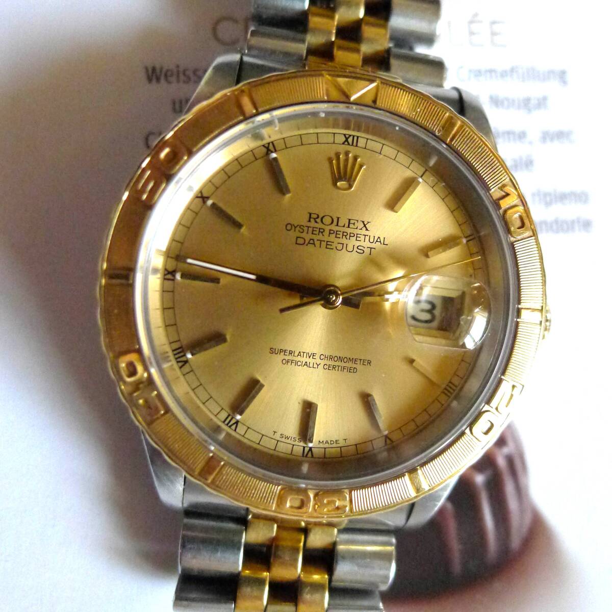 ＲＯＬＥＸ　Datejust　１６２５　ターノグラフ_画像1