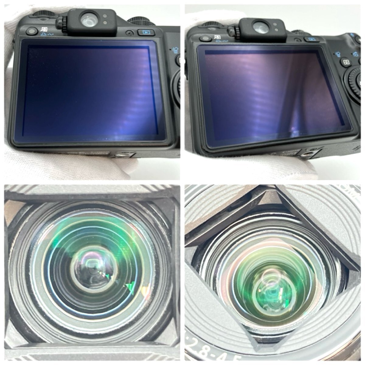 1円～/Canon/キャノン/PowerShot/G10/PC1305/付属品付/ブラックカラー/デジタルカメラ/デジカメ/通電確認済/シャッターOK/ジャンク/K066_画像4