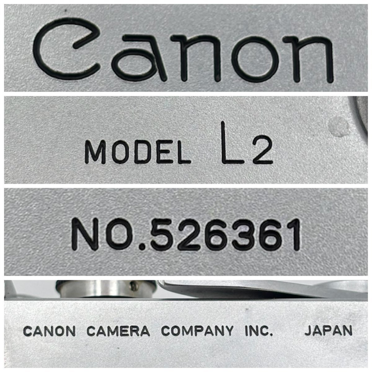 1円~/Canon/キャノン/MODEL/L2/レンジファインダー/ボディ/フィルムカメラ/シャッターOK/ジャンク/N060_画像7