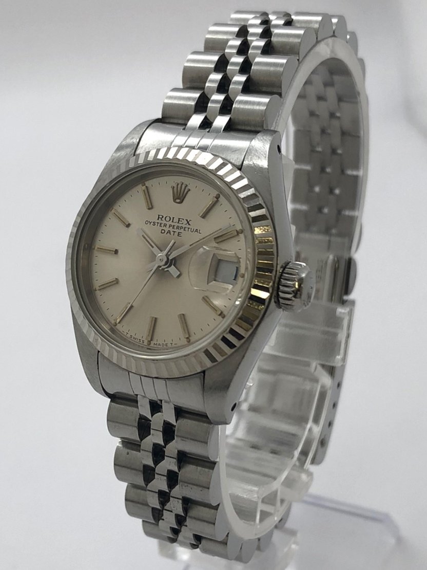 1円～/ROLEX/ロレックス/OYSTER PERPETUAL/DATE/オイパぺ/デイト/Ref.69174/86番台/Cal.2135/3針/29石/自動巻/腕時計/稼動品/ジャンク/S130_画像1