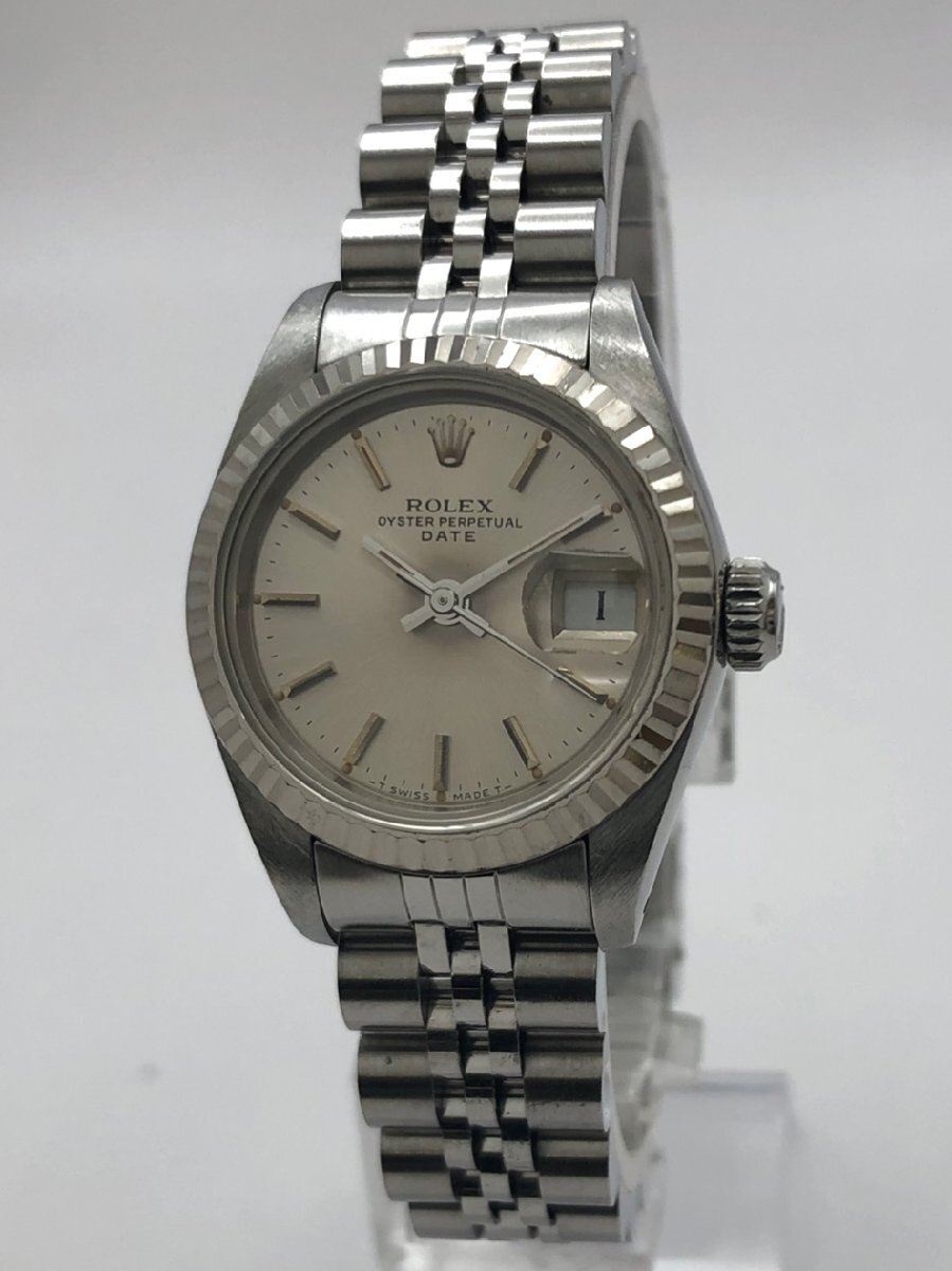 1円～/ROLEX/ロレックス/OYSTER PERPETUAL/DATE/オイパぺ/デイト/Ref.69174/86番台/Cal.2135/3針/29石/自動巻/腕時計/稼動品/ジャンク/S130_画像2