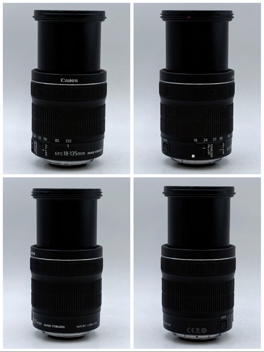 1円～/Canon/キャノン/ZOOM/LENS/EF-S/18-135mm/F3.5-5.6/IS/STM/レンズ/一眼カメラ用/AF/オートフォーカス/動作確認済/ジャンク/X052_画像4