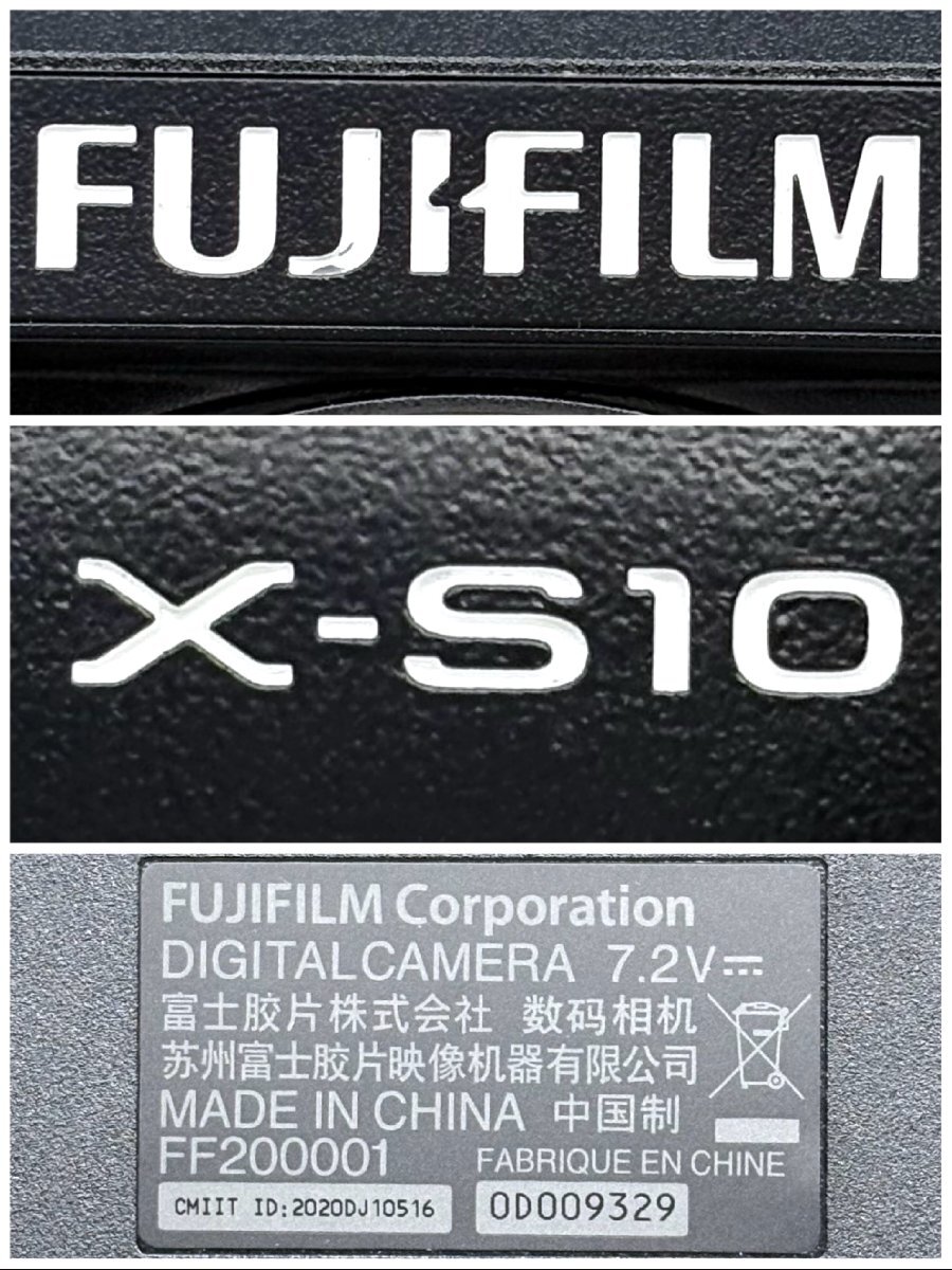 1円～/FUJIFILM/富士フイルム/X-S10/付属品付/15-45mm/F3.5-5.6/デジタルカメラ/ミラーレス一眼/シャッターOK/通電確認済/ジャンク/X059_画像6