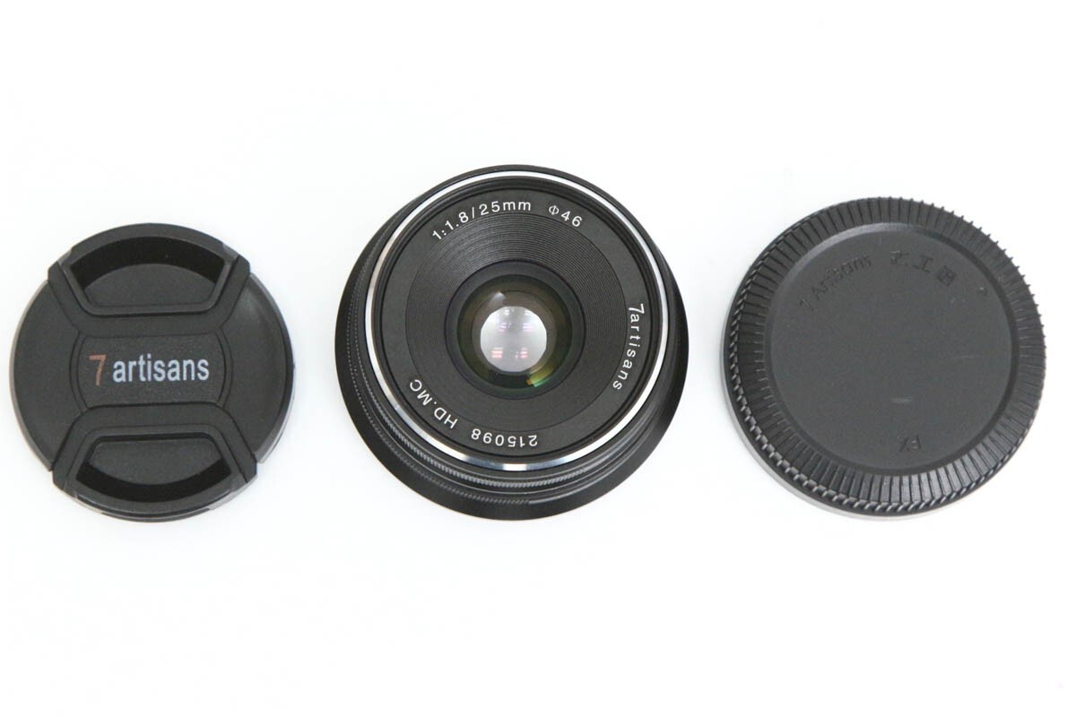【全額返金保証】良品｜7Artisans 7artisans 25mm F1.8 25FXB ブラック [フジフイルム用] CA01-R3034-2R1A_画像2