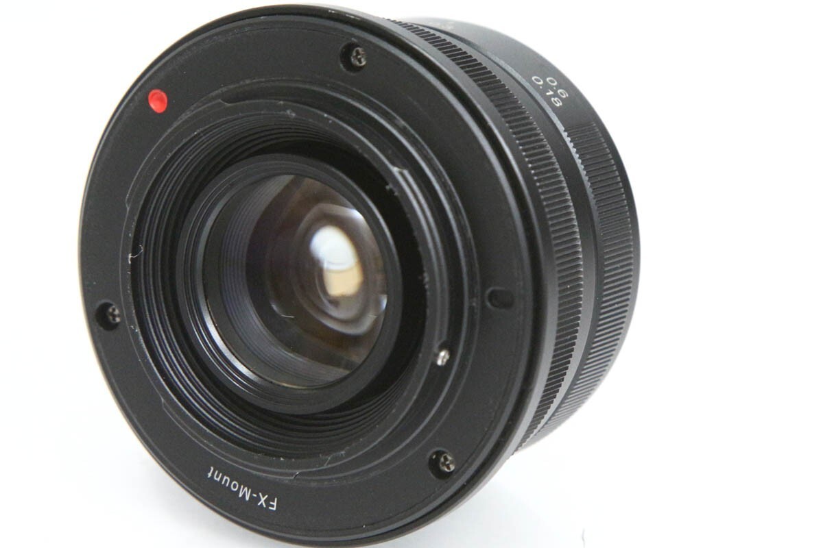 【全額返金保証】良品｜7Artisans 7artisans 25mm F1.8 25FXB ブラック [フジフイルム用] CA01-R3034-2R1A_画像7