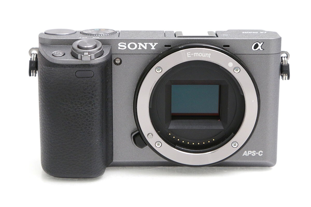[ вся сумма возвращение денег гарантия ] хорошая вещь l Sony α6000 ILCE-6000 корпус [ graphite серый ]( сенсор чистка settled ) CA01-B3597-2S2