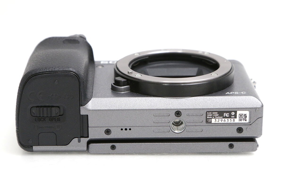 [ вся сумма возвращение денег гарантия ] хорошая вещь l Sony α6000 ILCE-6000 корпус [ graphite серый ]( сенсор чистка settled ) CA01-B3597-2S2