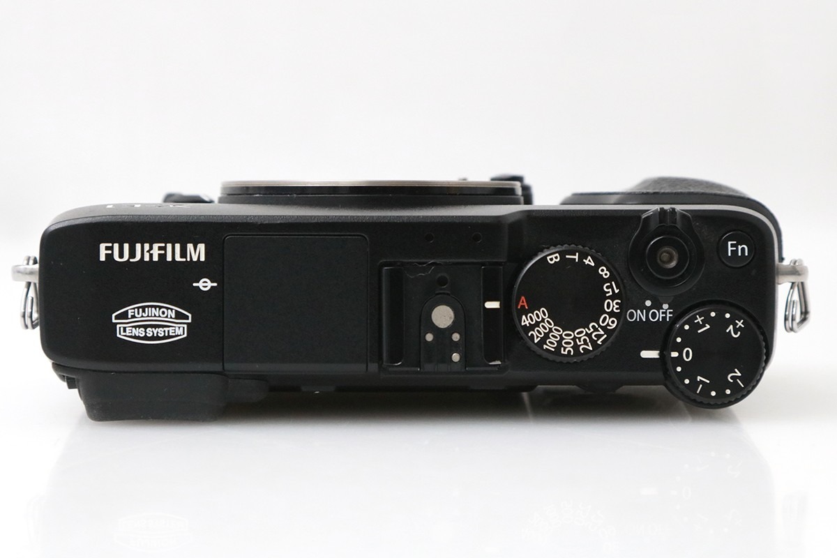 [ вся сумма возвращение денег гарантия ] хорошая вещь l Fuji Film X-E1 корпус черный ( оригинальный с дополнительным аккумулятором ./ сенсор чистка settled ) CA01-M4989-2P2B
