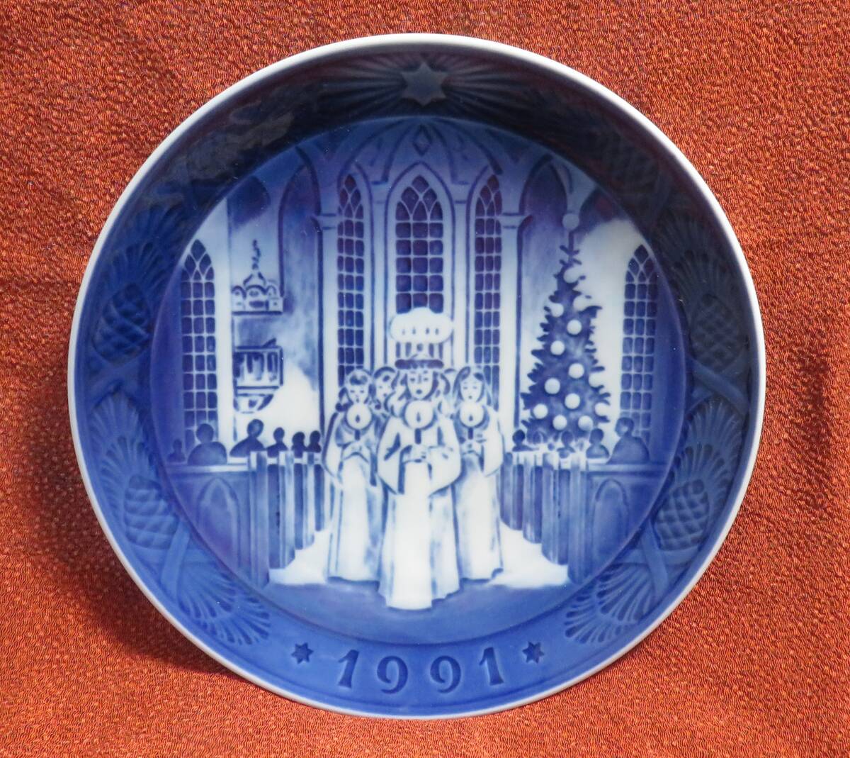 ロイヤルコペンハーゲンイヤープレート1991_画像1