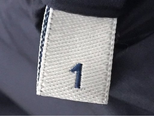 1 иен Moncler размер 1 TORCELLE GIUBBOTTO длинный рукав пуховик Zip выше внешний женский темно-синий серия 