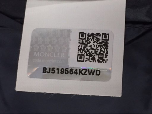 1 иен Moncler размер 1 TORCELLE GIUBBOTTO длинный рукав пуховик Zip выше внешний женский темно-синий серия 