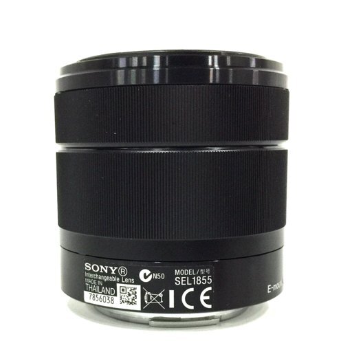 SONY NEX-7 SEL1855 E 3.5-5.6/18-55 OSS беззеркальный однообъективный объектив текущее состояние товар QN114-22