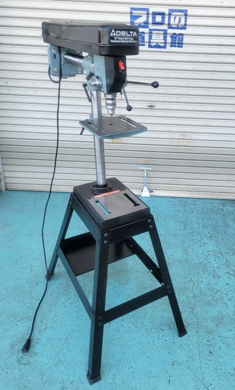 ●○中古　DELTA　架台付ボール盤　11-090　※一部へこみ有(カバー)○●_画像3