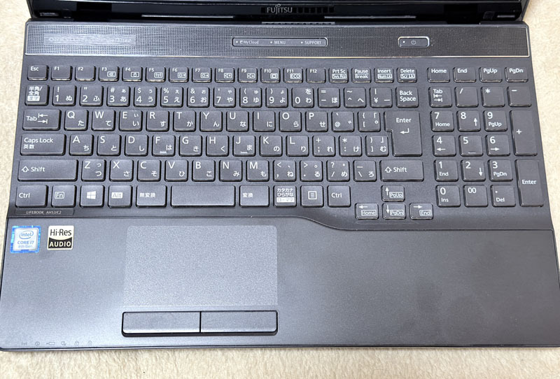 富士通 LIFEBOOK AH53/C2 第8世代 intel Core i7-8550U 美品 【 SSD、バッテリー新品】_画像8