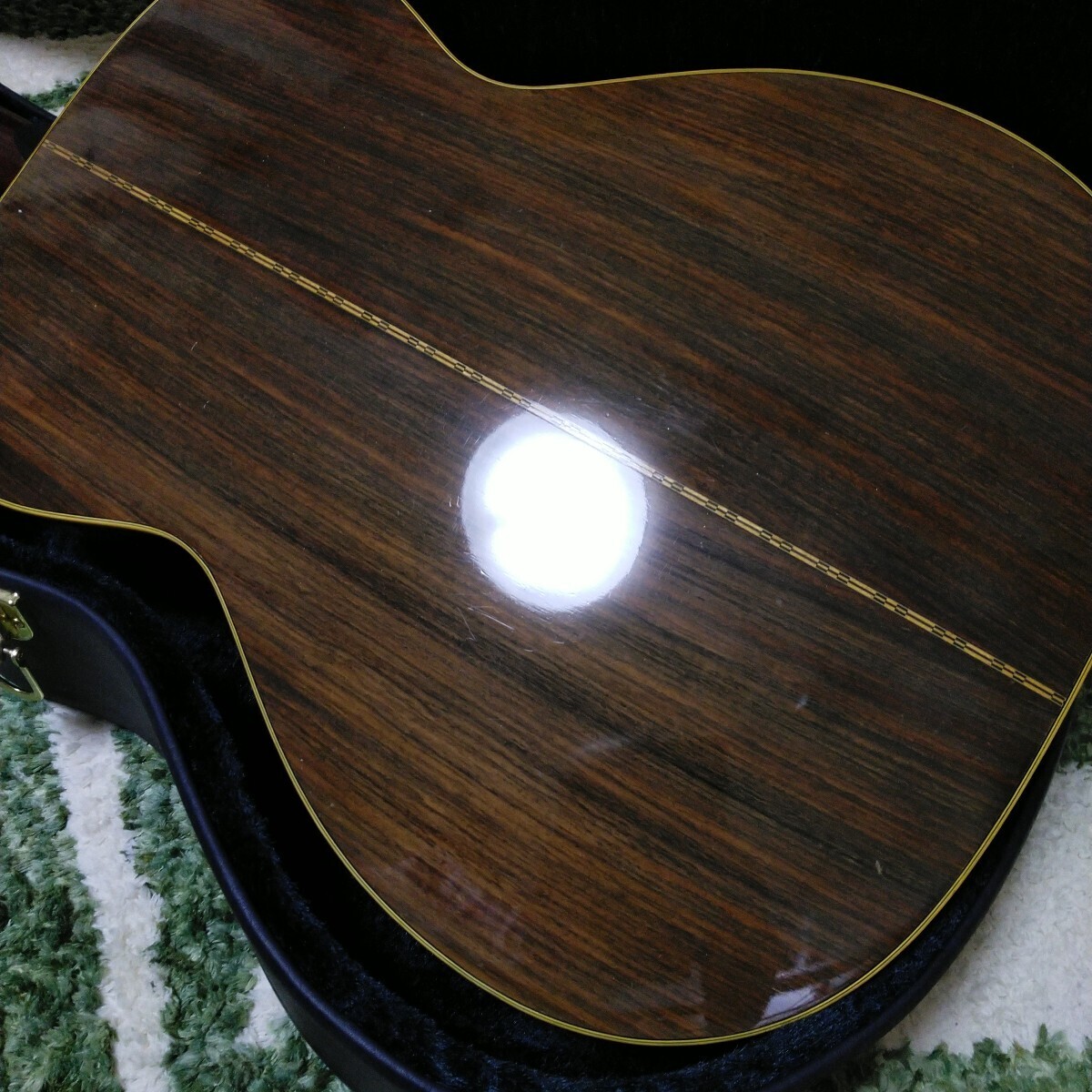 K.yairi DY-008F 1981 год производства 000 модель все одиночный доска Rucker покраска черное дерево гриф краска включено PG k.yairi оригинальный жесткий чехол есть прекрасный звук редкий товар 