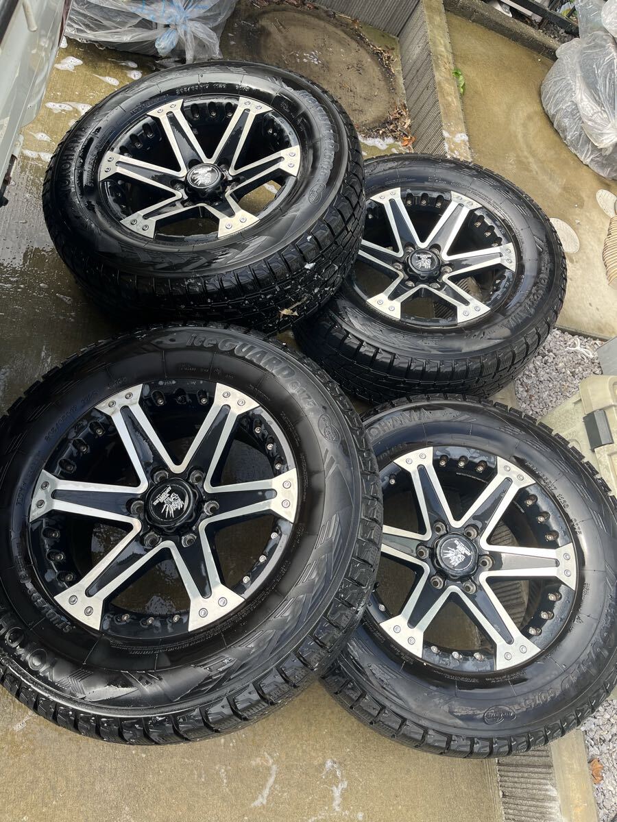 ランドクルーザープラド、ハイラックス、スタッドレス　ヨコハマアイスガードG075、265/65R17、8j+25、PCD139.7_画像1