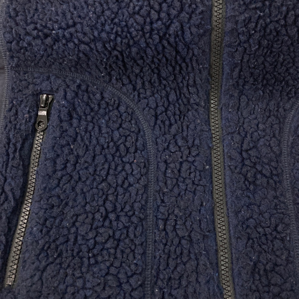 23区GOLF ニジュウサンクゴルフ フード付 ボア ジップベスト ネイビー系 1 [240101535603] ゴルフウェア レディース_画像5