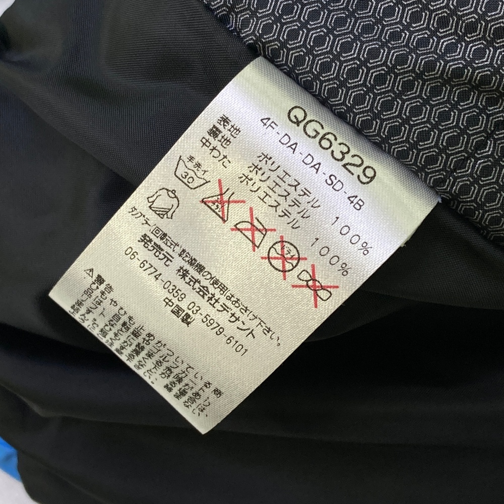 LE COQ GOLF ルコックゴルフ 2WAY 中綿ジャケット ブルー系 M [240101533132] ゴルフウェア メンズ_画像4