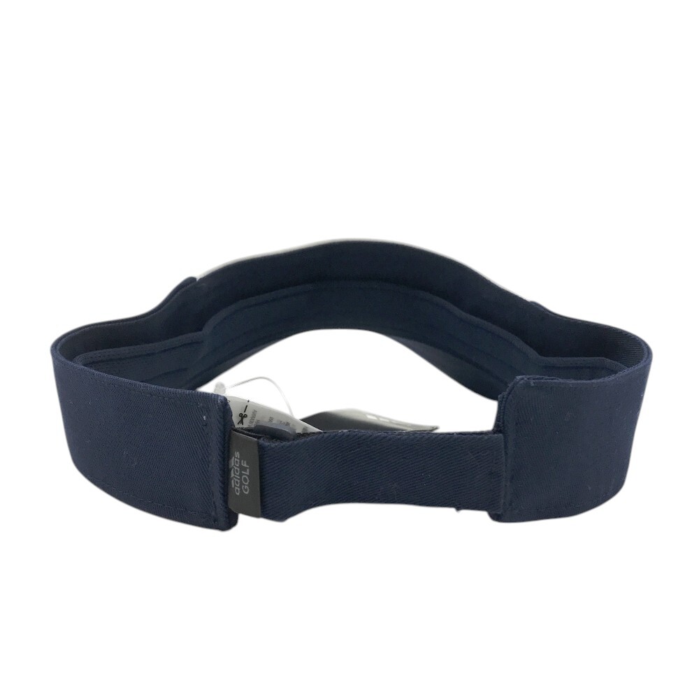 ADIDAS GOLF アディダスゴルフ サンバイザー ネイビー系 フリーサイズ [240101562282] ゴルフウェア_画像3