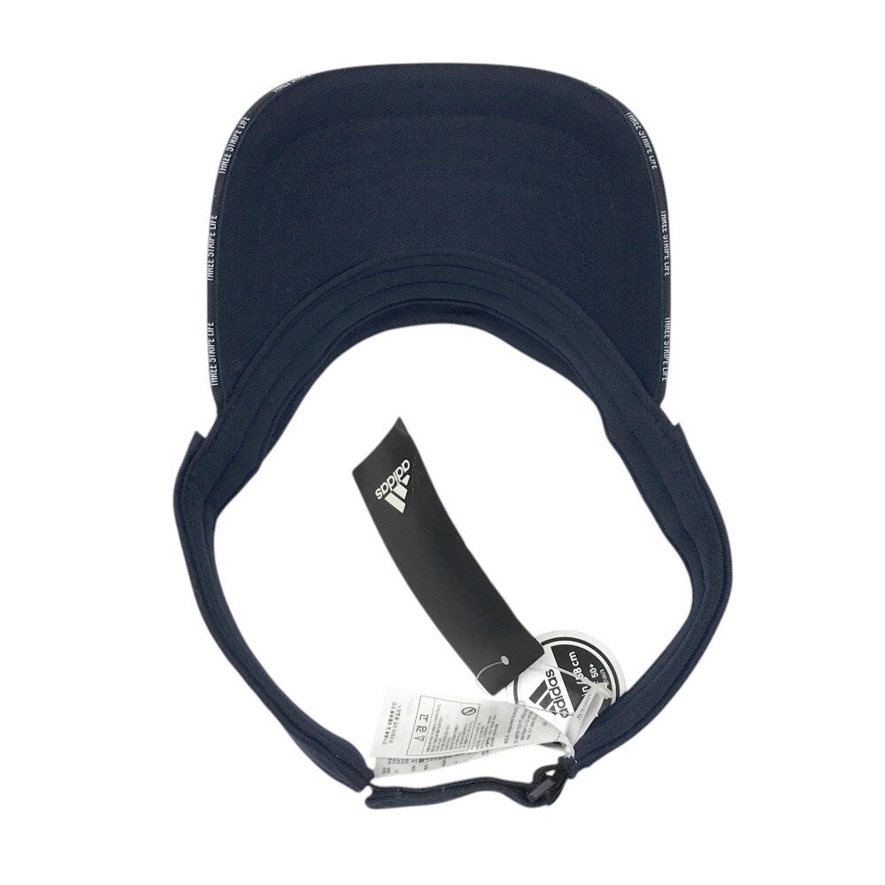 ADIDAS GOLF アディダスゴルフ サンバイザー ネイビー系 フリーサイズ [240101562282] ゴルフウェア_画像4