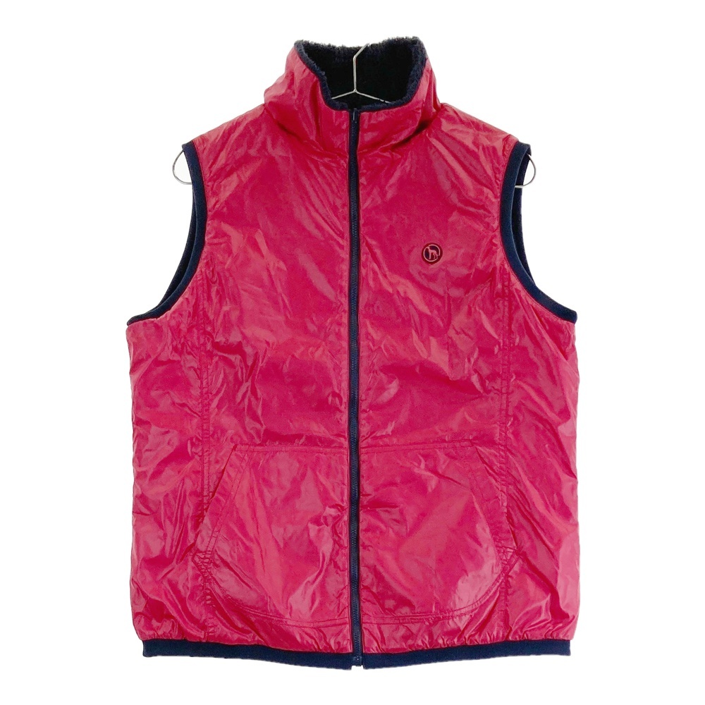 ADABAT アダバット リバーシブル 中綿切替 ボアベスト レッド系 42 [240101400972] ゴルフウェア レディース_画像1