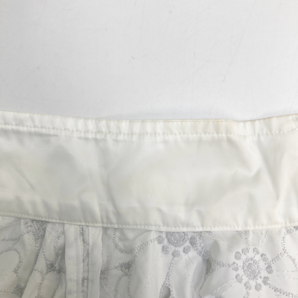 LANVIN SPORT ランバン スポール ジップベスト 花柄 ホワイト系 40 [240101567274] ゴルフウェア レディース_画像6