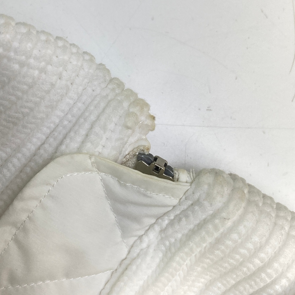 MASTER BUNNY EDITION マスターバニーエディション ニット切替 ダウン ジップジャケット ホワイト系 4 [240101403583]_画像7