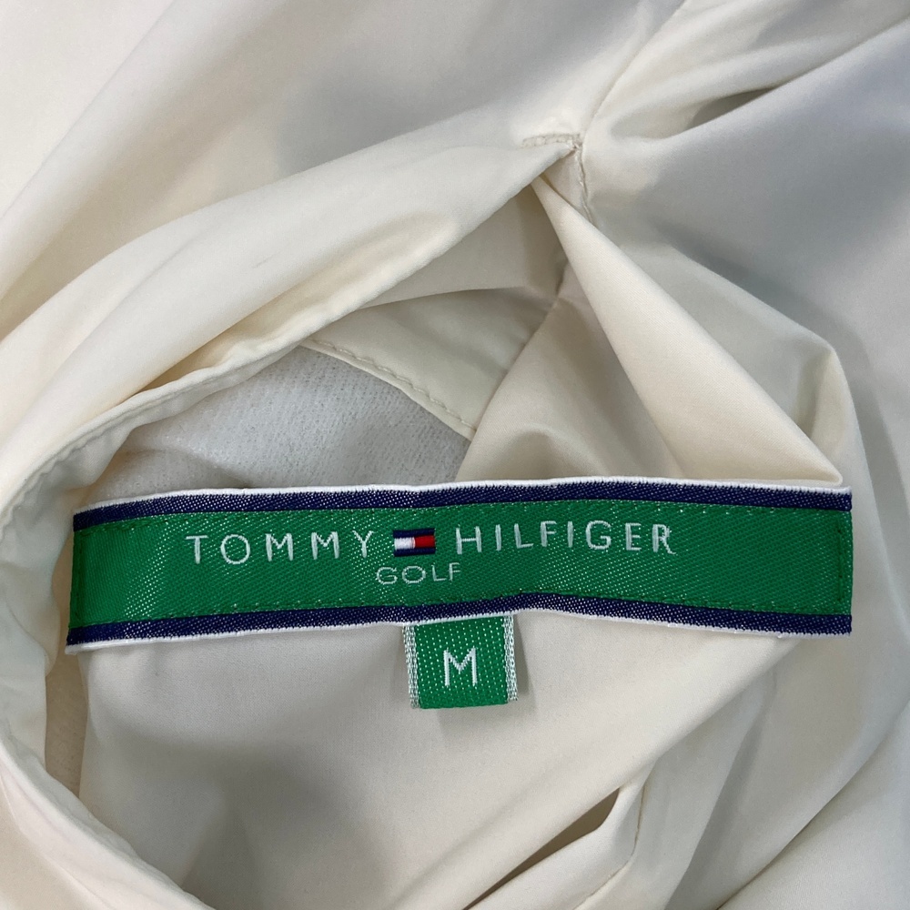 TOMMY HILFIGER GOLF トミー ヒルフィガーゴルフ リバーシブル 中綿　ジップベスト ホワイト系 M [240101410170] ゴルフウェア_画像7