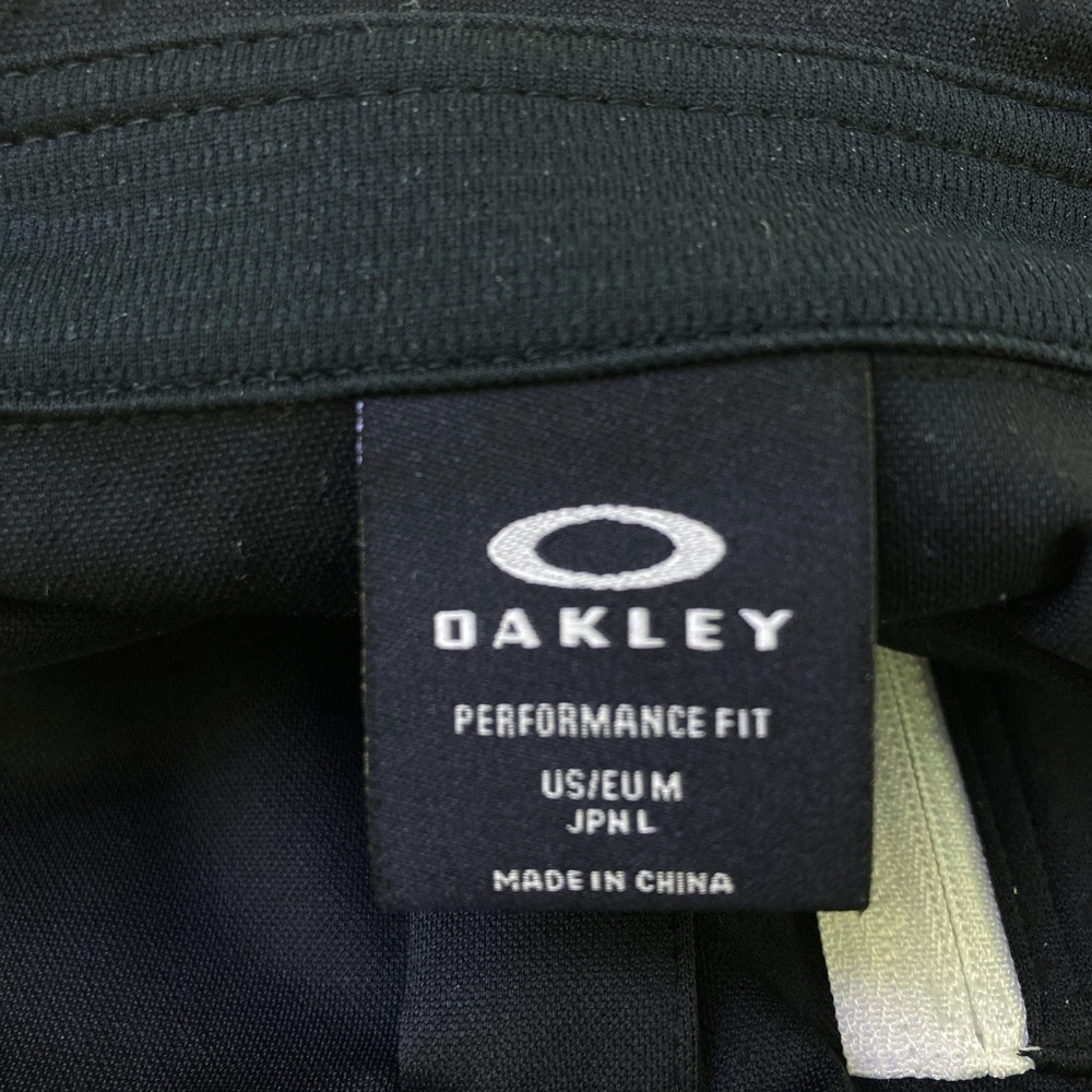 OAKLEY Oacley рубашка-поло с длинным рукавом оттенок черного L [241003000718] Golf одежда мужской 