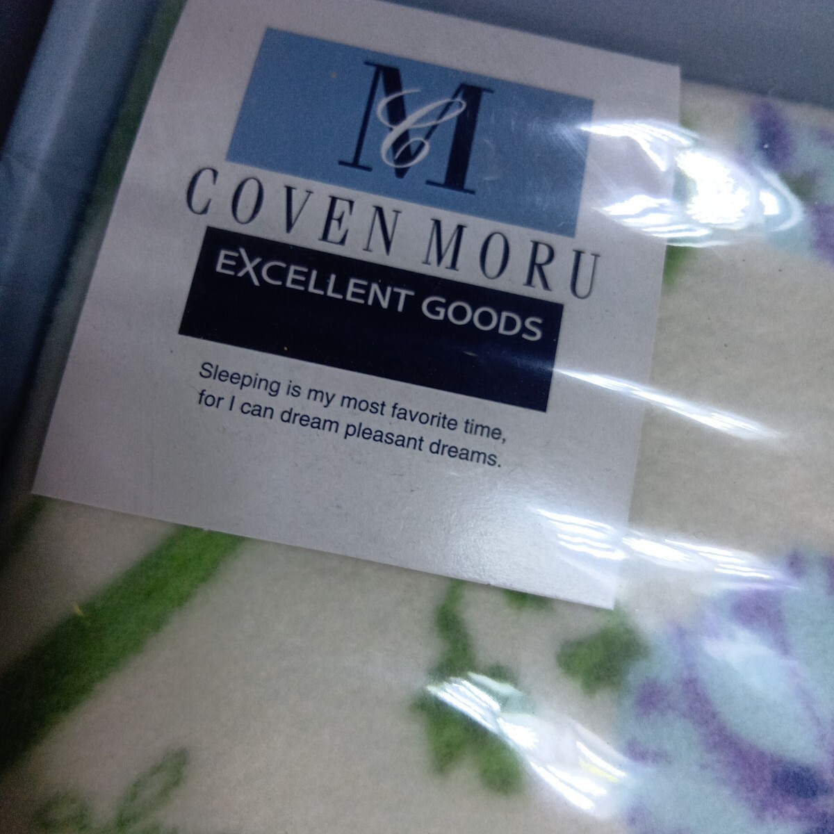 綿毛布 花柄 綿100 COVEN MORU_画像2