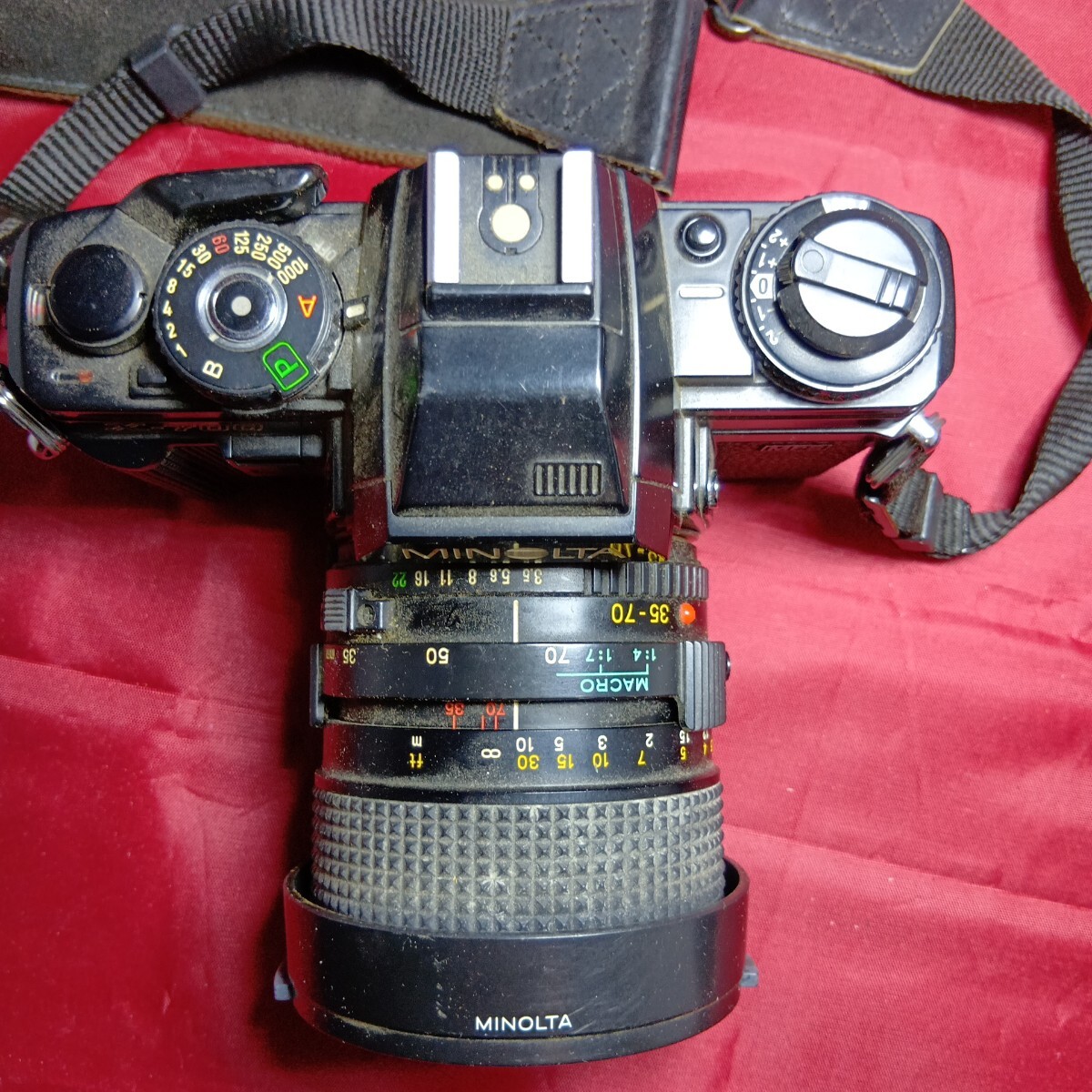  動作未確認 ジャンク扱い X-700 MINOLTA フィルムカメラ ミノルタ 360PX_画像4