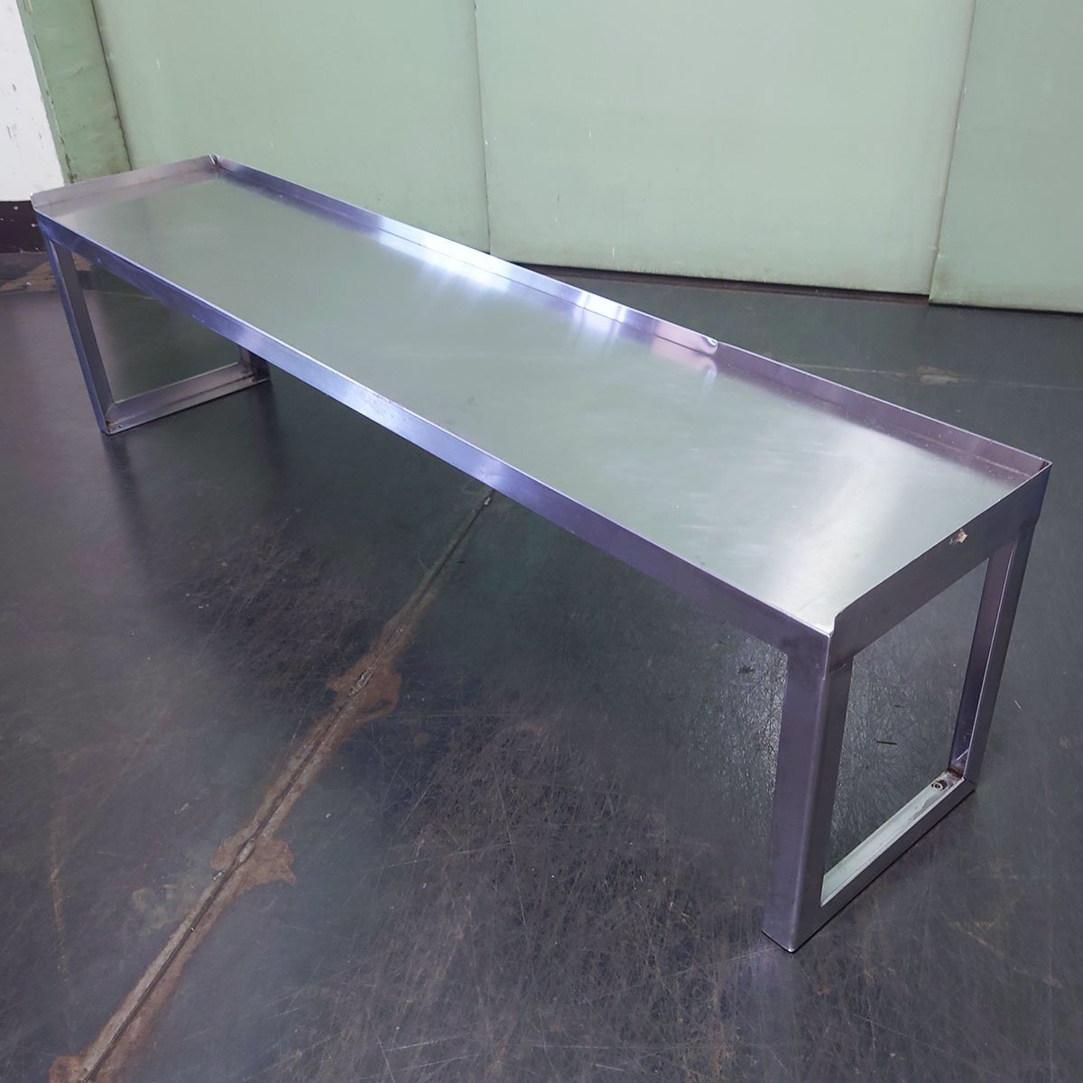 ステンレス 上棚 W1200×D250×H300 業務用 厨房 中古★76924_画像1